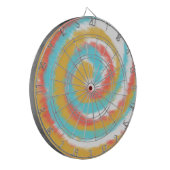 Tiedye Draai Regenboog Dartbord (Voorkant Links)