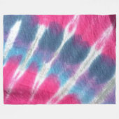 tiedye fleece blanket largepink deken (Voorkant (Horizontaal))