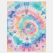 Tiedye Fleece Deken (Voorkant)