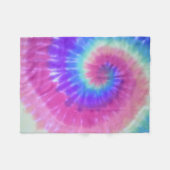 tiedye fleece deken regenboogspiraal (Voorkant (Horizontaal))