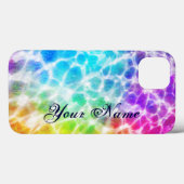 Tiedye Hippie Wavy Rainbow-effect Case-Mate iPhone Case (Achterkant (horizontaal))