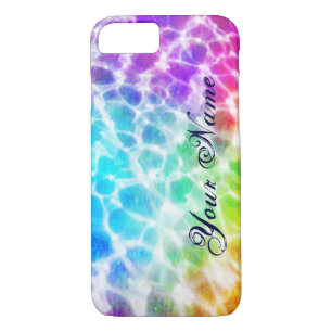 Tiedye Hippie Wavy Rainbow-effect iPhone 8/7 Hoesje