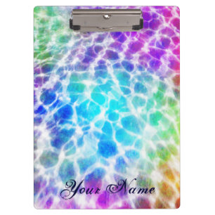 Tiedye Hippie Wavy Rainbow-effect Klembord