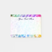 Tiedye Hippie Wavy Rainbow-effect Post-it® Notes (Voorkant)
