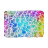 Tiedye Hippie Wavy Rainbow Pool Water Effect Badmat (Voorkant)
