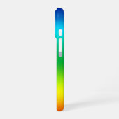 Tiedye midden spectrum kleuren iPhone 16 hoesje (Linkerkant)