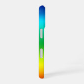 Tiedye midden spectrum kleuren iPhone 16 hoesje (Rechterkant)