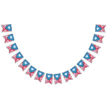 tiedye - partij bundelbanner puerto rico flag