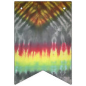 Tiedye party bunting banner Rasta 1 (Tweede vlag)