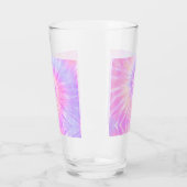 Tiedye Pastel Rainbow Spiral Hippie Tie Dye Glas (Links)