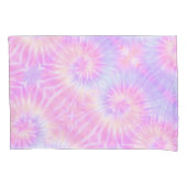 Tiedye Pastel Rainbow Spiral Hippie Tie Dye Kussensloop (Voorkant)