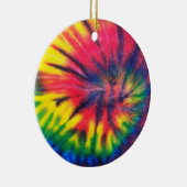 Tiedye-patroon Keramisch Ornament (Rechts)