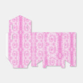 Tiedye Pink Spiral Hippie Tie Dye Bedankdoosjes (Uitgevouwen)