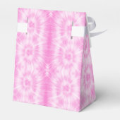 Tiedye Pink Spiral Hippie Tie Dye Bedankdoosjes (Achterkant)