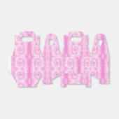 Tiedye Pink Spiral Hippie Tie Dye Bedankdoosjes (Uitgevouwen)