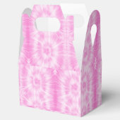 Tiedye Pink Spiral Hippie Tie Dye Bedankdoosjes (Geopend)