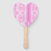 Tiedye Pink Spiral Hippie Tie Dye Handwaaier (Achterkant)