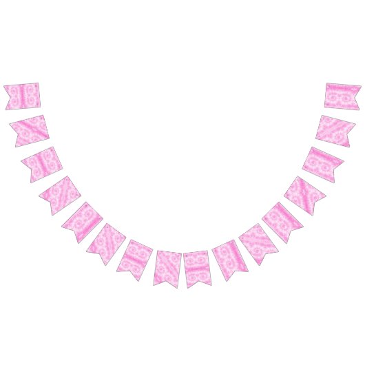 Tiedye Pink Spiral Hippie Tie Dye Vlaggetjes (Alle)