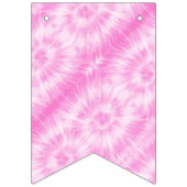 Tiedye Pink Spiral Hippie Tie Dye Vlaggetjes (Tweede vlag)