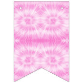 Tiedye Pink Spiral Hippie Tie Dye Vlaggetjes (Eerste vlag)