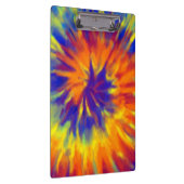 Tiedye Rainbow Spiral Hippie Tie Dye Klembord (Rechts)