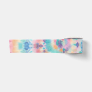 Tiedye Satijnen Lint