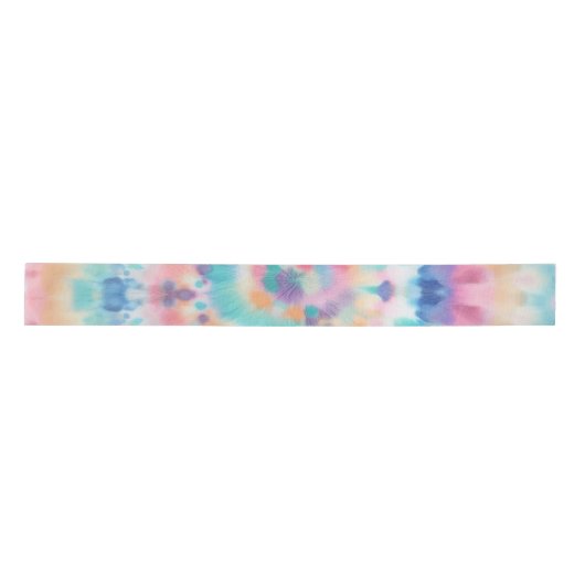 Tiedye Satijnen Lint (Voorkant)