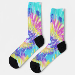 Tiedye sok in meerdere kleuren
