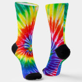 Tiedye sokken in meerdere kleuren (Gebogen)