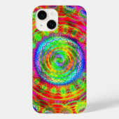 Tiedye Target Case-Mate iPhone Case (Achterkant)