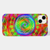 Tiedye Target Case-Mate iPhone Case (Achterkant (horizontaal))