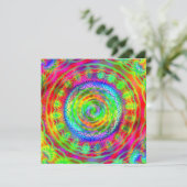 Tiedye Target Kaart (Staand voorkant)