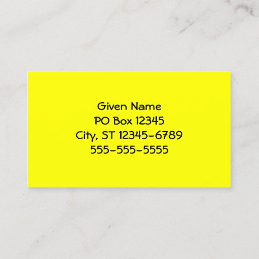 Tiedye Target Visitekaartje (Achterkant)