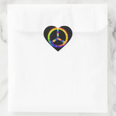 Tiedye Vredessymbool Stickers (Tas)