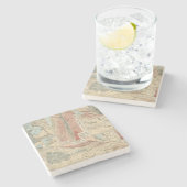 Tieflander Atlas Map Stenen Onderzetter (Zijkant)