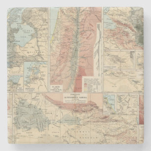 Tieflander Atlas Map Stenen Onderzetter