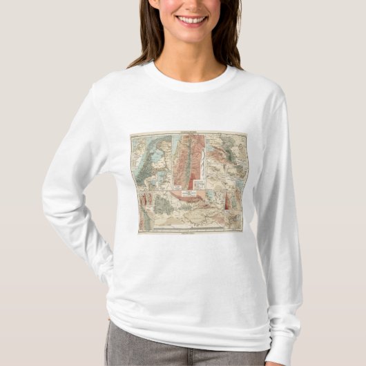 Tieflander Atlas Map T-shirt (Voorkant)