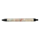 Tieflander Atlas Map Zwarte Inkt Pen (Voorkant)