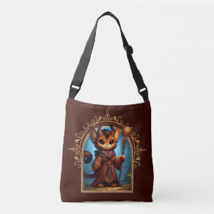 Tiefling Feline Fantasy Avontuur Crossbody Tas