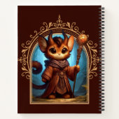 Tiefling Feline Fantasy Avontuur Notitieboek (Achterkant)