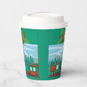 Tiel Merry kersttrein Papieren Bekers (Links)