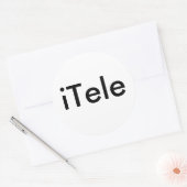 Tiele Ronde Sticker (Envelop)