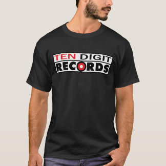 Tien cijfers zwart T-shirt