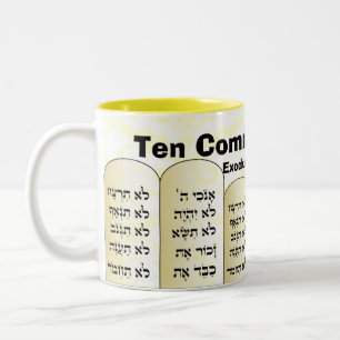 Tien commando-mok tweekleurige koffiemok