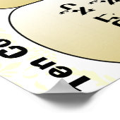 Tien commando-poster poster (Hoek)