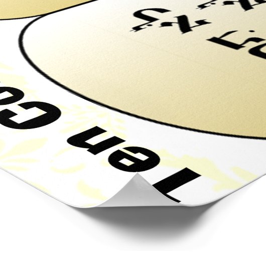 Tien commando-poster poster (Hoek)