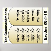 Tien commando-poster poster (Voorkant)