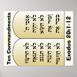 Tien commando-poster poster