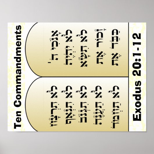 Tien commando-poster poster (Voorkant)