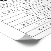 Tien dingen die geen talent vereisen poster (Hoek)